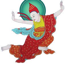 Kalzang Padma Wangchuk the Second Namkhai Nyingpo was born in the vicinity of Ketsal Metog-Ling during the 13th Rabjung Cycle and he was installed upon the seat of Dudjom Ling. He took Kalzang Pema Wangchuk, the Fifth Knowledge Holder of Thubten Dorji Drak as his root guru and he was then named Padma Thekchog Ngedhen Drubpai Wangchuk Yeshey Nyingpoi Dhey. After receiving empowerments and pith instructions on Kagyed Deshek Duepa, etc. he returned to his abode. Thereafter, he conducted the administration, management and propagation of the Buddha Dharma in the manner adopted by his predecessors ultimately passing into Nirvana.